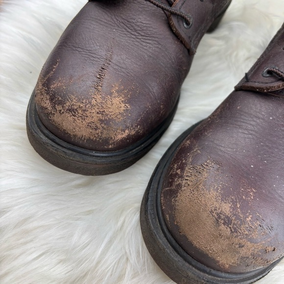 Red Wing Brown Leather Boots Lace up with Sturdy Sole size 11 Man - Picture 11 of 14
